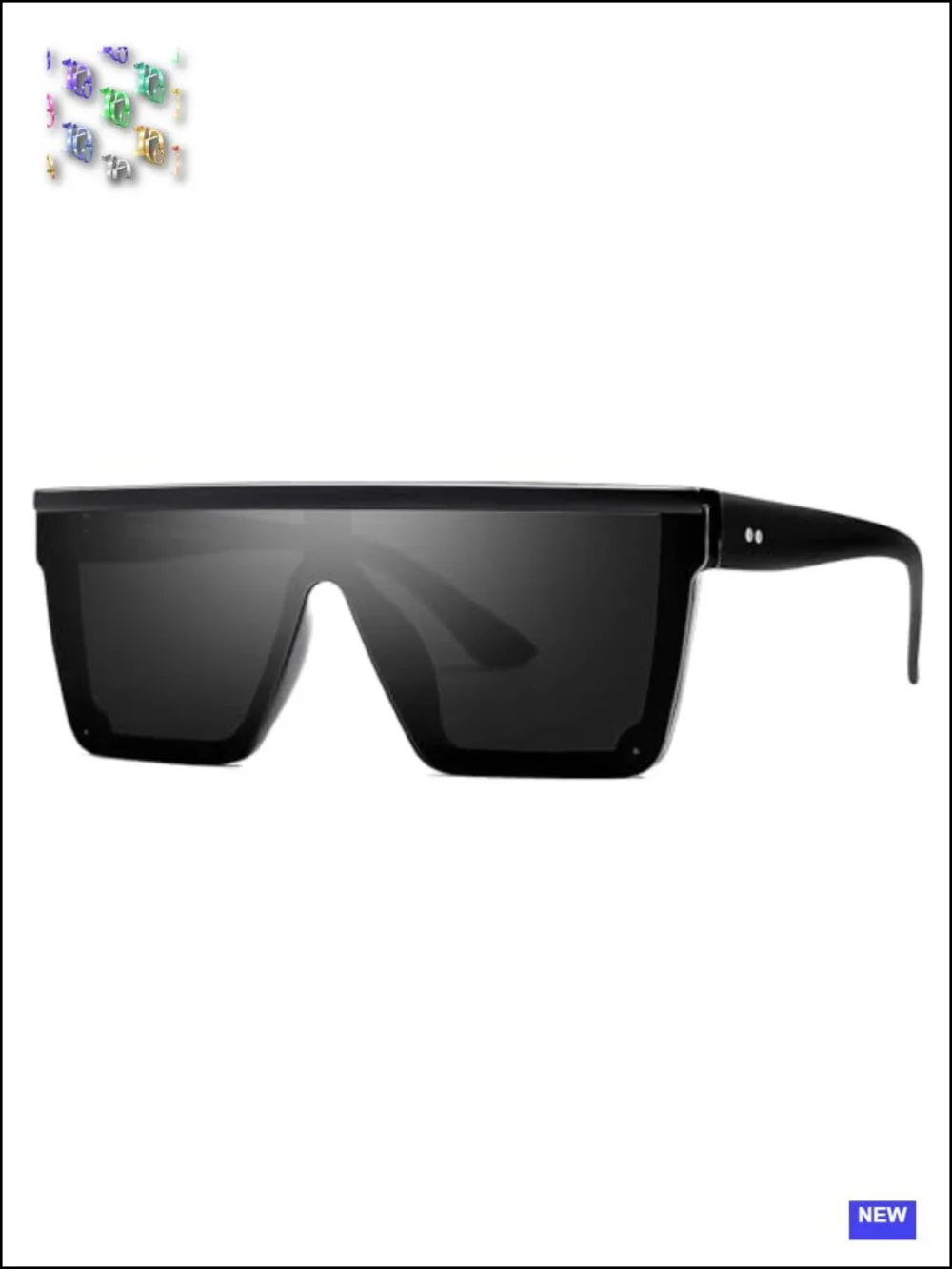 Square Sunglasses UV400 Protection PC Frames for Driving